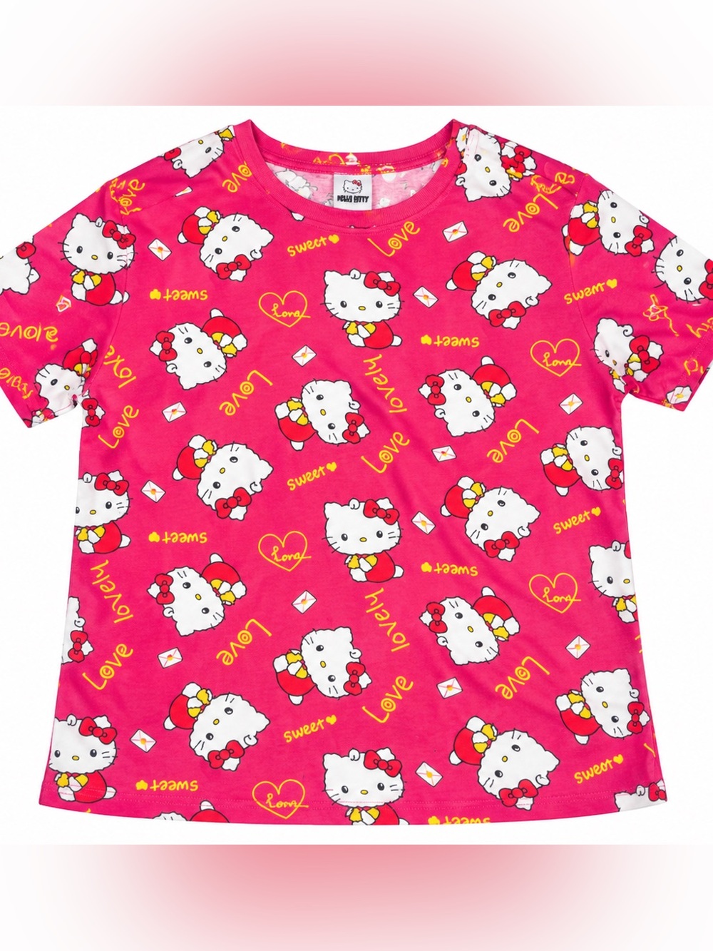 Hello Kitty Kawaii Pink PJ Top - L/XL
